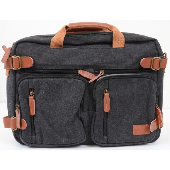 CoolBell Convertible Backpack Messenger Shoulder bag Laptop Case Handbag - Picture 1 of 9